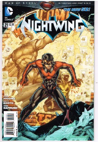 NIGHTWING # 21 DC COMIC (AUG 2013) THE NEW 52 SERIES HIGGINS BOOTH NM 1ST PRINT