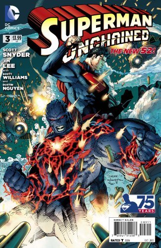 SUPERMAN UNCHAINED #3 SCOTT SNYDER AND JIM LEE NM 1ST PRINT