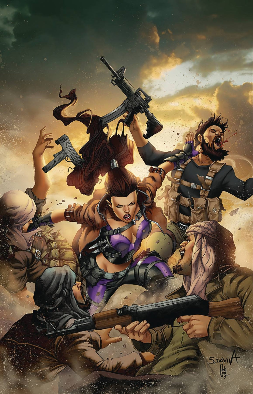 JASMINE CROWN OF KINGS #2 OF 5 COVER B DAVILA ZENESCOPE NM