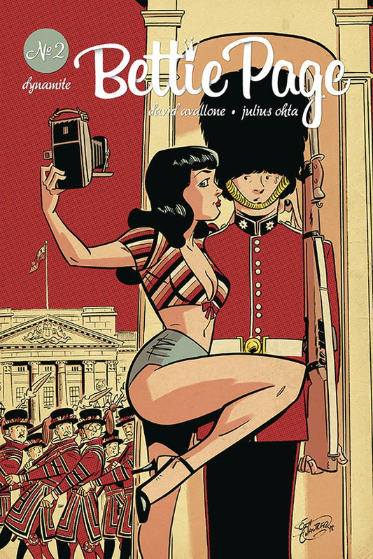 BETTIE PAGE #2 COVER B CHANTLER DYNAMITE NM 1ST PRINT 2019