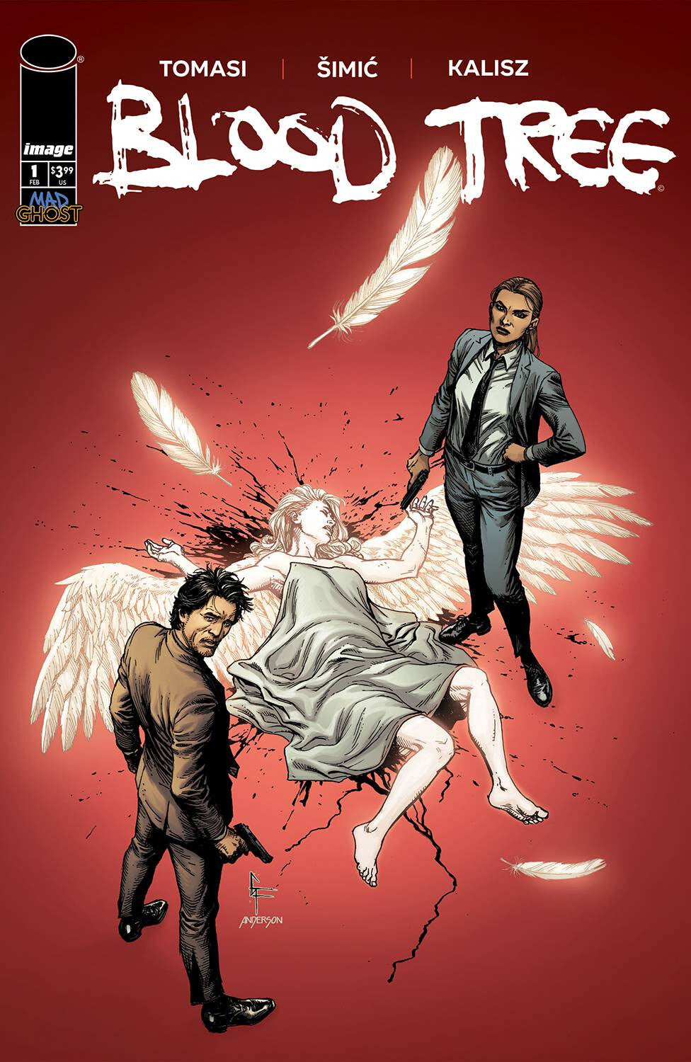 BLOOD TREE #1 ANDERSON VARIANT TOMASI SIMIC KALISZ 2023