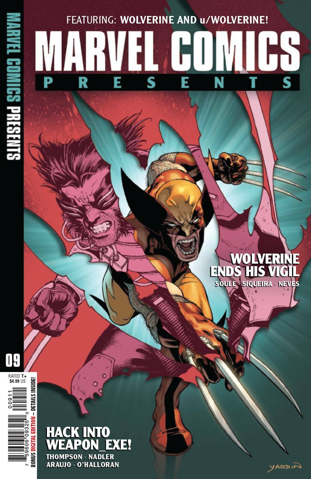 MARVEL COMICS PRESENTS #9 MAIN COVER NM MARVEL 2019 1st PRINT WOLVERINE
