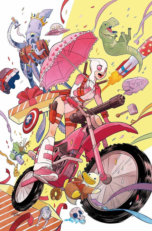 MARVEL GWENPOOL #1 POSTER GURIHIRU 24" x 36" NEW ROLLED 2016 SCARCE