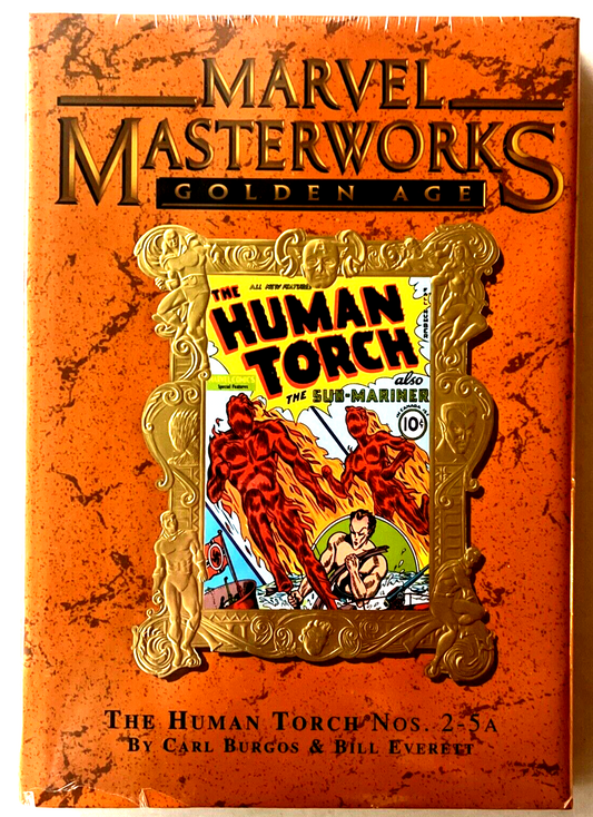 MARVEL MASTERWORKS #51 HUMAN TORCH VOL 1 SEALED HARDBACK