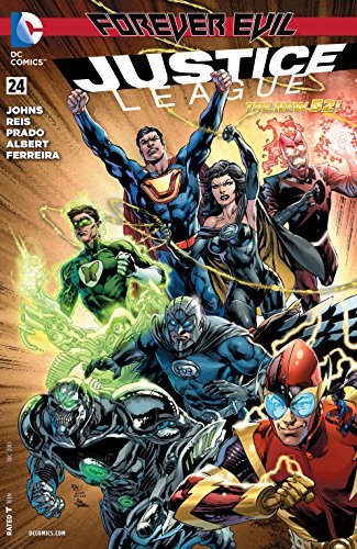 JUSTICE LEAGUE #24 FORVEVER EVIL NEW 52 DEC ANON NM 1ST PRINT