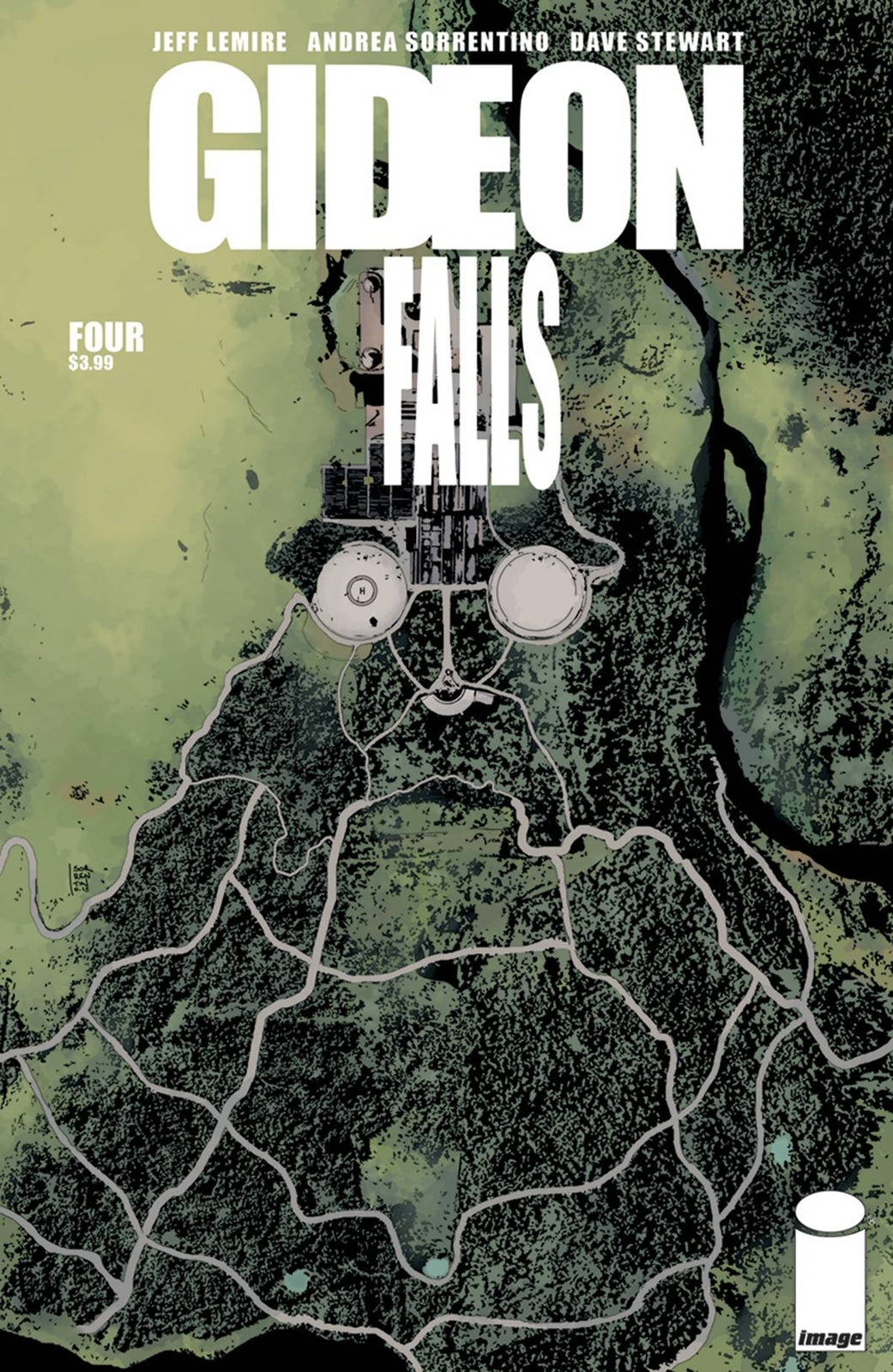 GIDEON FALLS #4 JEFF LEMIRE NM 1ST PRINT IMAGE 2018