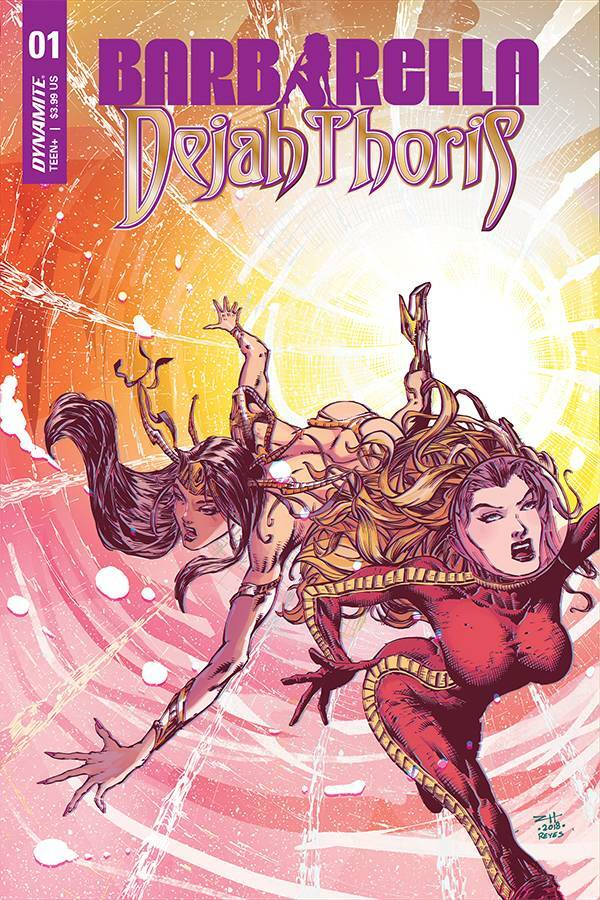 BARBARELLA DEJAH THORIS #1 COVER A NM 1ST PRINT DYNAMITE 2019