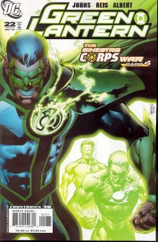 GREEN LANTERN #22 : RUNNING SCARED GEOFF JOHNS IVAN REIS NM 1ST PRINT