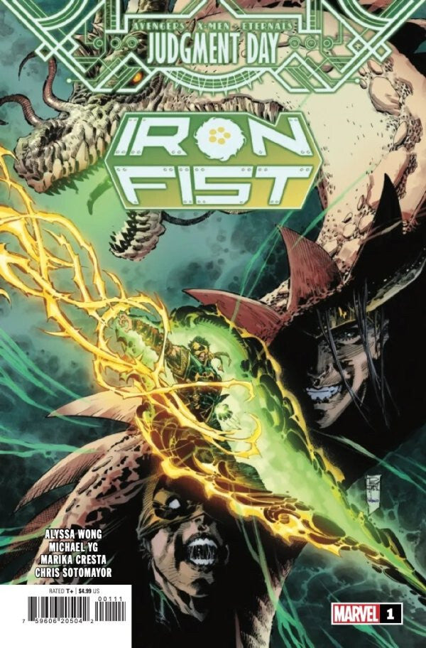 A.X.E. IRON FIST #1 CVR A NM 1ST PRINT MARVEL COMICS 2022