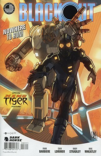 BLACKOUT #3 BARBIERE, FRANK Dark horse NM 1st PRINT