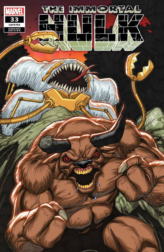 IMMORTAL HULK #33 RON LIM VARIANT MARVEL NM 1ST PRINT 2020