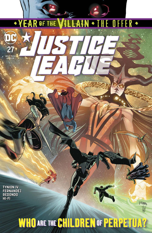 JUSTICE LEAGUE #27 YOTV THE OFFER MAIN COVER DC NM 1ST PRINT 2019