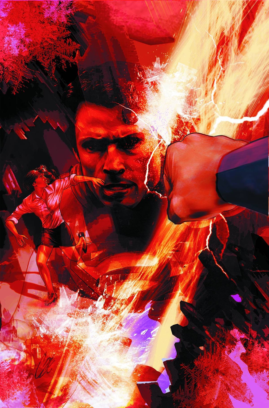 SMALLVILLE SEASON 11 CHAOS #2 MAIN COVER FN- 1ST PRINT DC 2014