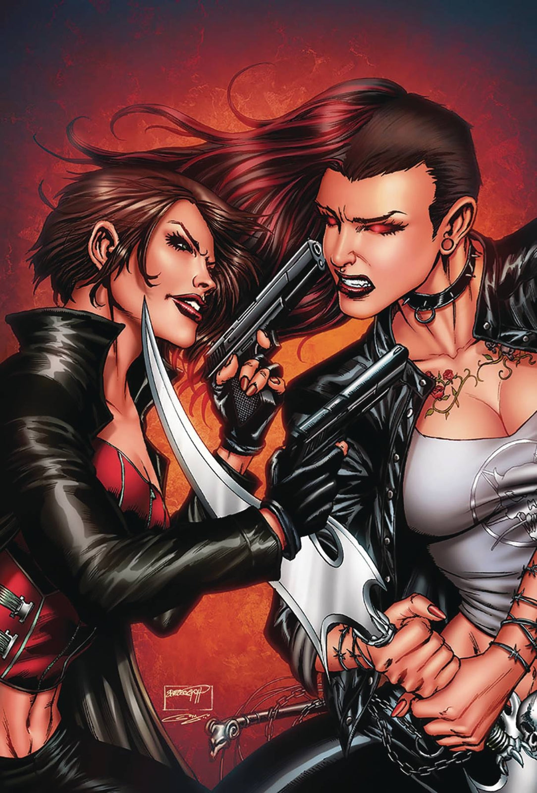 HELLCHILD INFERNO ONE SHOT #0 COVER B GOH ZENESCOPE NM