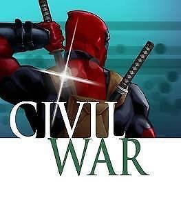DEADPOOL #10 CIVIL WAR VARIANT NM 1ST PRINT