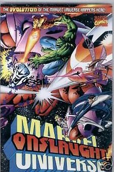 ONSLAUGHT: MARVEL UNIVERSE (VOLUME 1 NUMBER 1) SCOTT LOBDELL MARK NM 1ST PRINT