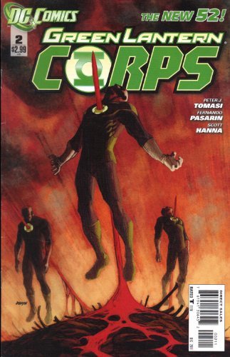 GREEN LANTERN CORPS #2 PETER J. TOMASI NM 1ST PRINT