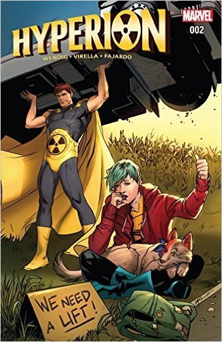 HYPERION #2 CHUCK WENDIG NM 1ST PRINT