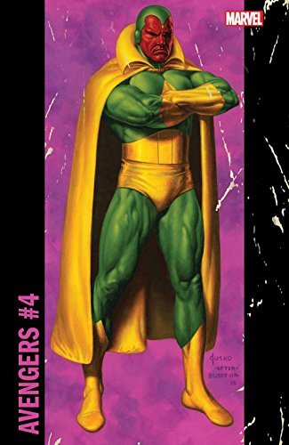 AVENGERS #4 JUSKO CORNER BOX VARIANT  MARVEL  NM 1st PRINT