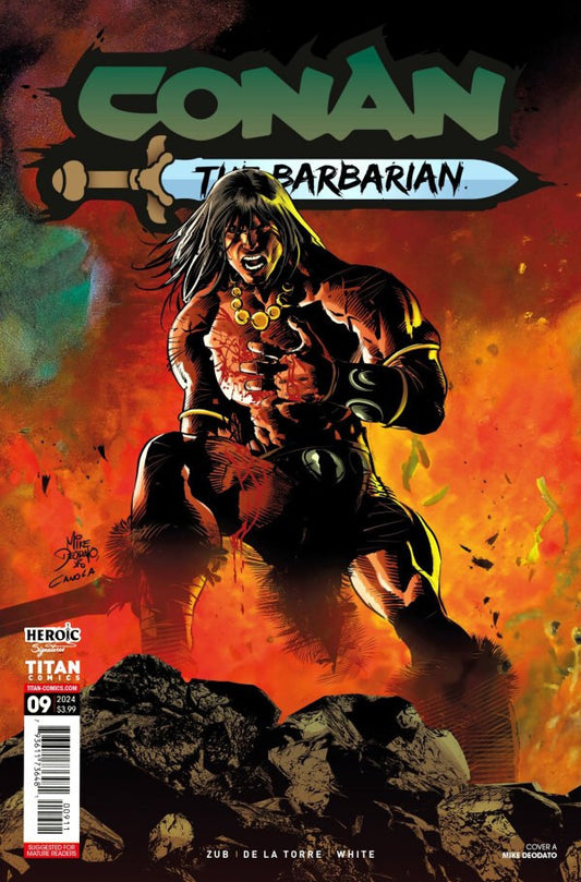 CONAN THE BARBARIAN #9 NM 1ST PRINT MAIN COVER TITAN COMICS 2024