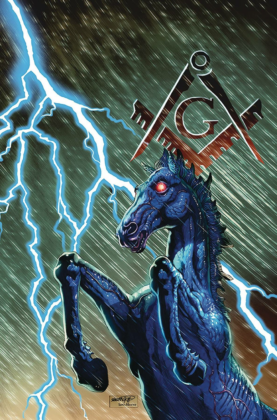 CONSPIRACY #3 DENVER AIRPORT COVER B GOH ZENESCOPE NM 1ST PRINT 2019