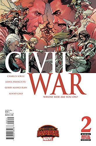 CIVIL WAR CHARLES SOULE AND LEINIL FRANCIS YU MARVEL NM 1st PRINT