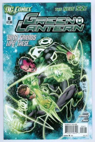 GREEN LANTERN #6 VARIANT JOHNS NM 1ST PRINT