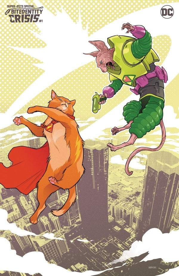 SUPER-PETS: BITEDENTITY CRISIS #1 KERSCHL VARIANT NM 1ST PRINT DC COMICS 2024