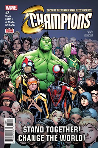 CHAMPIONS #3 MARVEL S MARVEL NM 1st PRINT