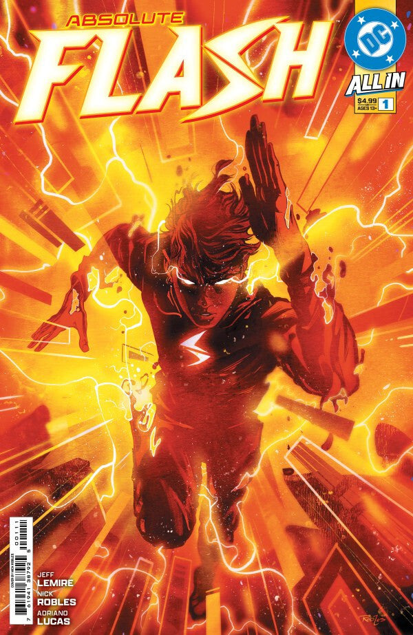 ABSOLUTE FLASH #1 NM 1ST PRINT MAIN COVER DC COMICS 2025