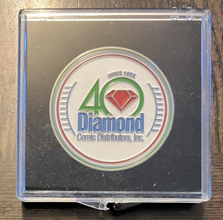 DIAMOND COMICS 40th ANNIVERSARY RETAILER THANK YOU COLLECTIBLE COIN #1776
