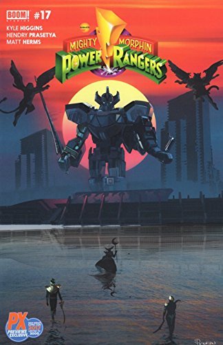 MIGHTY MORPHIN POWER RANGERS #17 SDCC VARIANT KYLE HIGGINS NM 1ST PRINT