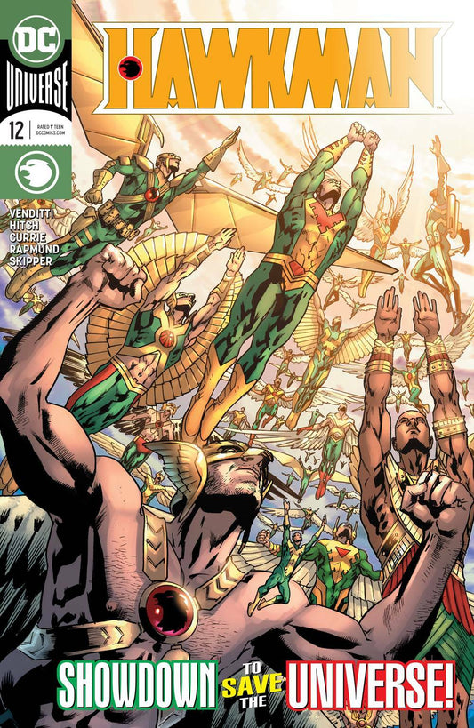 HAWKMAN #12 MAIN COVER DC NM 1ST PRINT 2019