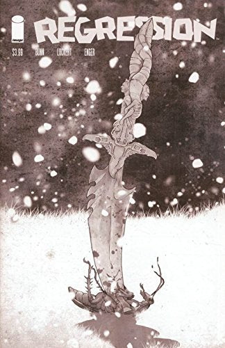 REGRESSION #5 B&W WALKING DEAD #145 TRIBUTE VARIANT COVER C NM 1ST PRINT