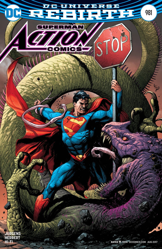 ACTION COMICS SUPERMAN VARIANT COVER #981 DC COMICS NM