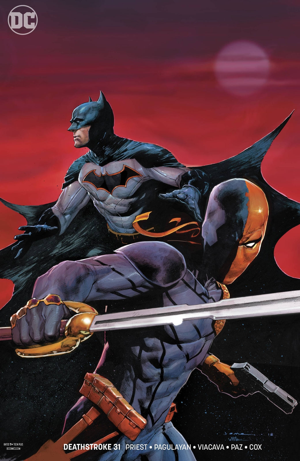 DEATHSTROKE #31 VARIANT REBORN DC COMICS NM