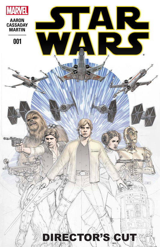 STAR WARS DIRECTOR'S CUT #1 MAIN COVER VFN 1ST PRINT MARVEL COMICS 2015