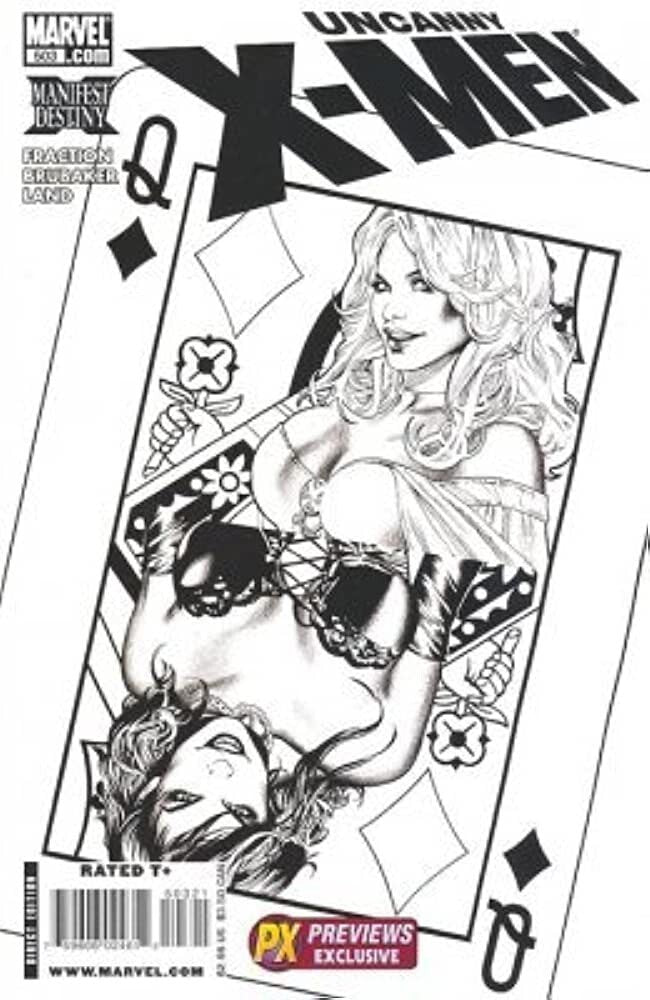 Uncanny X-men #503 Diamond Sketch Variant BRUBAKER NM 1ST PRINT