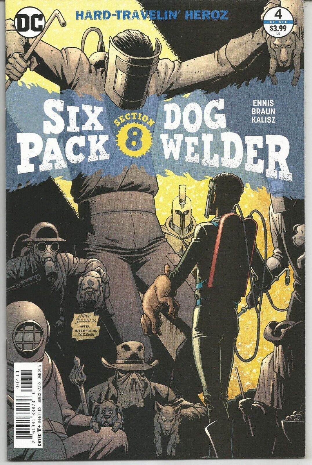 SIX PACK DOG WELDER ENNIS BRAUN KALISZ DC COMICS 2016 VARIOUS ISSUES YOU PICK!