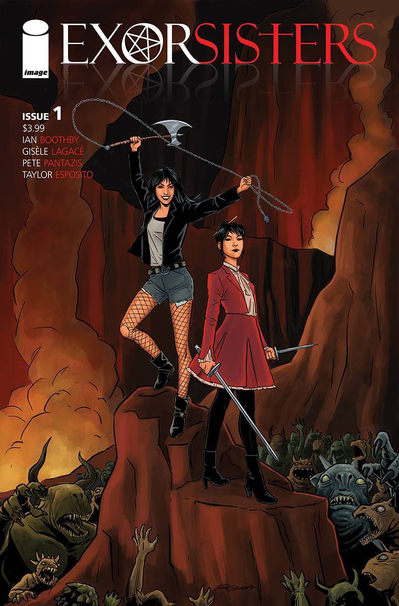 EXORSISTERS #1 COVER B GUERRA IMAGE NM FIRST PRINT