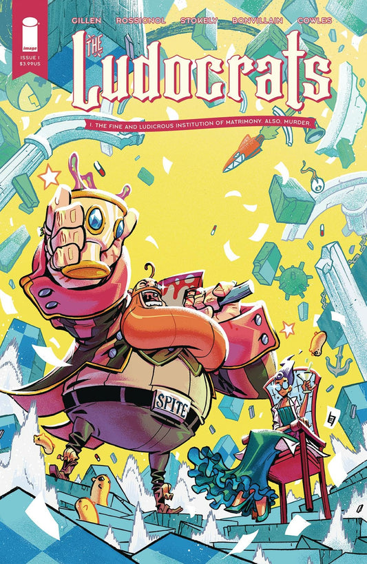 LUDOCRATS #1 IMAGE COMICS FIRST PRINT NM 2020 MAIN COVER