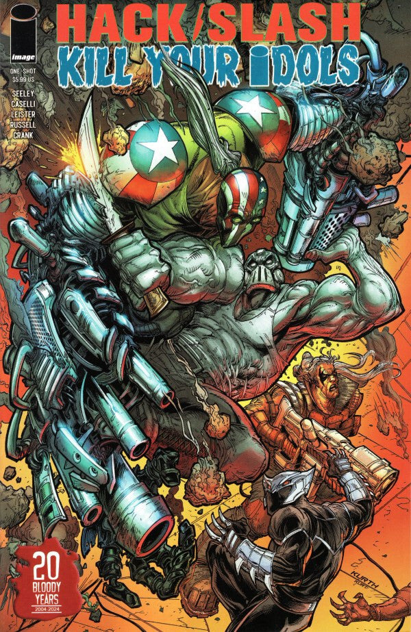 HACK/SLASH KILL YOUR IDOLS ONE-SHOT NM 1ST PRINT KURTH VARIANT IMAGE COMICS 2024