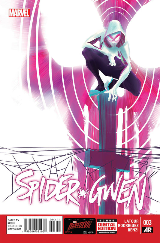 SPIDER-GWEN #3 ROBBI RODRIGUEZ JASON LATOUR NM 1ST PRINT