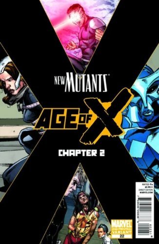 NEW MUTANTS #22 2ND PRINT VARIANT WELLS NM 2ND PRINT