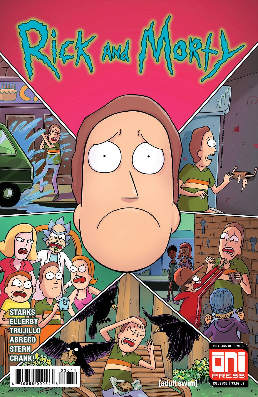 RICK & MORTY #36 COVER A ONI PRESS NM