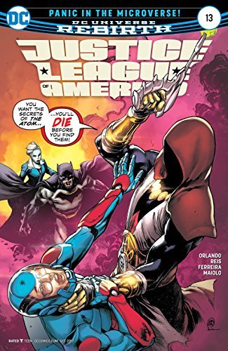 JUSTICE LEAGUE OF AMERICA #13 STANDARD CVR STEVE ORLANDO NM 1ST PRINT