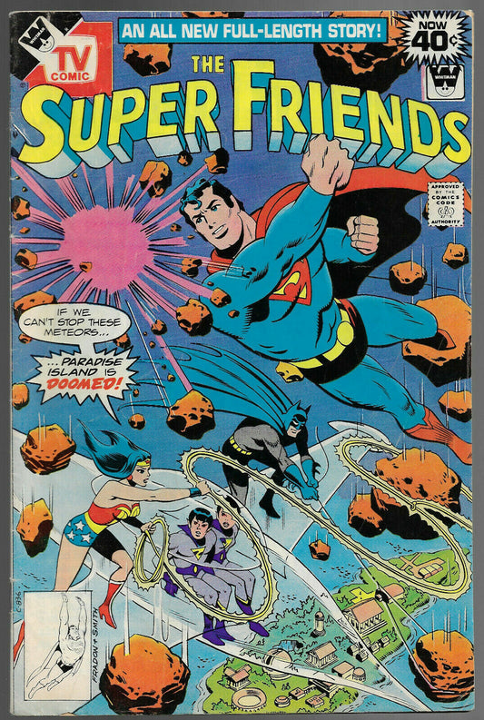 SUPER FRIENDS #15 WHITMAN VARIANT VG 1978 WONDER WOMAN WONDER TWINS SUPERFRIENDS