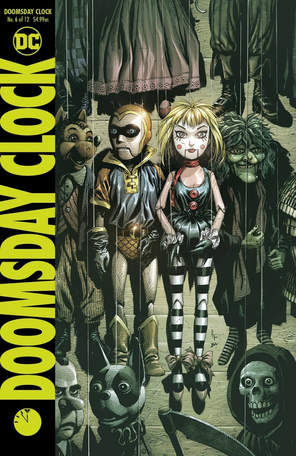 DOOMSDAY CLOCK #6 OF 12 MAIN COVER DC NM