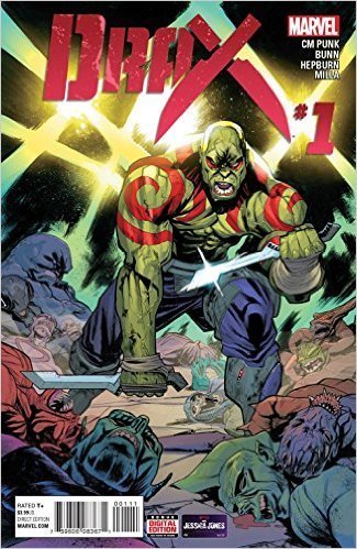 DRAX #1 WRITTEN MY CM PUNK NM 1ST PRINT