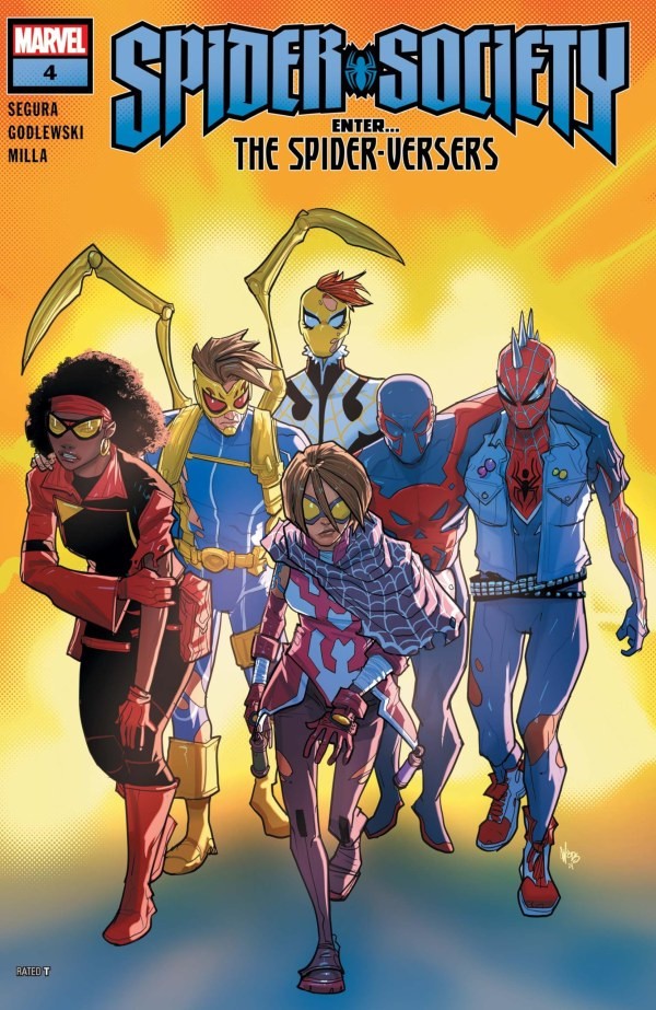 SPIDER-SOCIETY #4 NM 1ST PRINT MAIN COVER MARVEL COMICS 2024